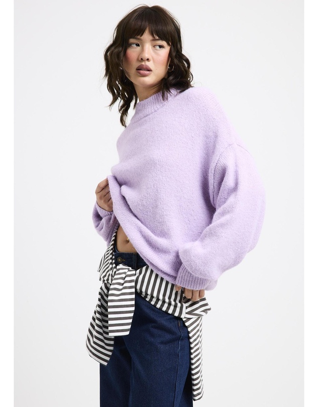 Subtitled - Helly Crew Neck Knit Jumper