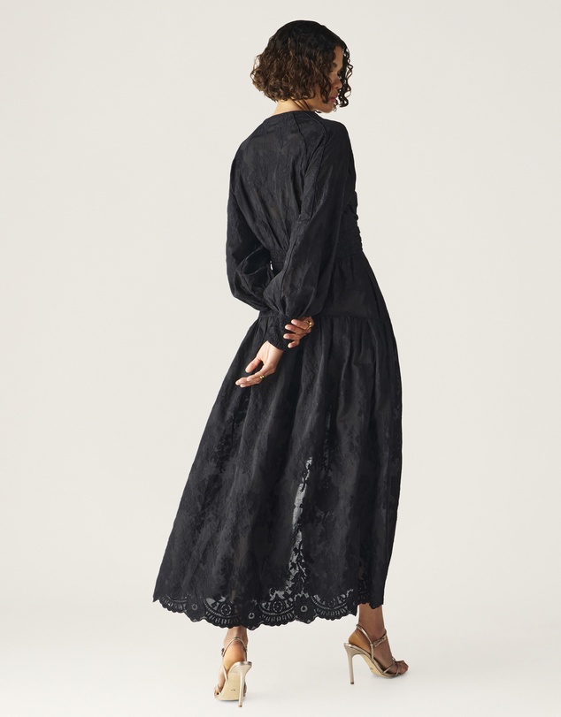 MOS The Label - Edith Lace Maxi Dress