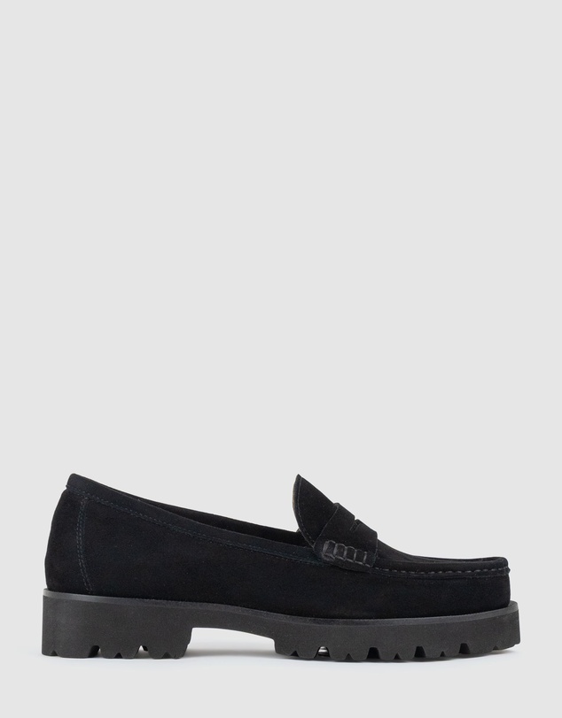 Edward Meller - HENDRIX Penny Loafer on Chunky Sole