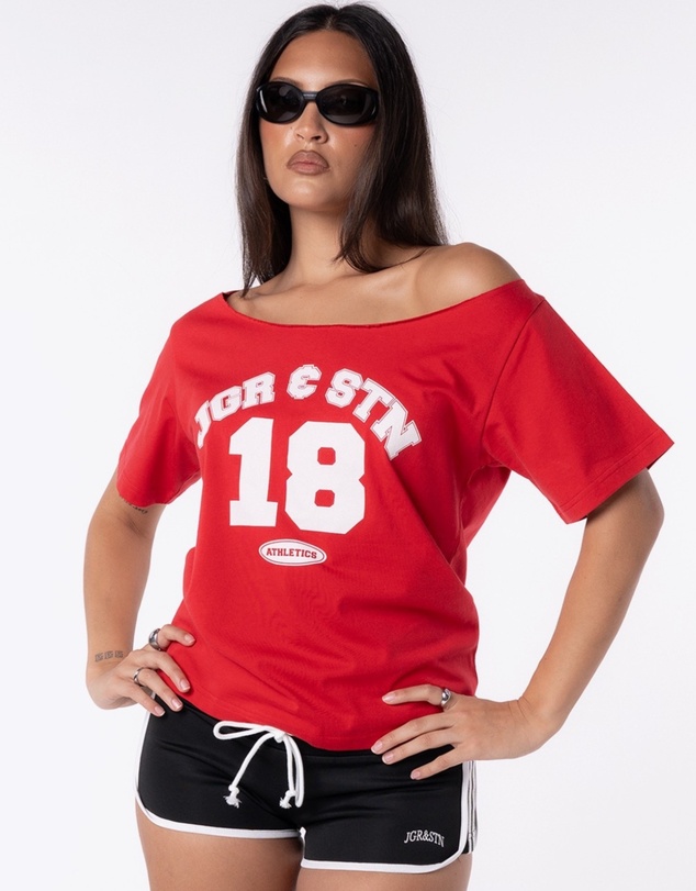 JGR & STN - Sienna Off The Shoulder T-Shirt
