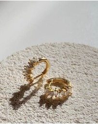 SAINT VALENTINE - Biarritz Mini Hoops - Gold