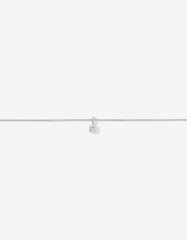 Michael Hill - 0.20 Carat TW Round Brilliant Laboratory-Grown Diamond Solitaire Pendant in Sterling Silver