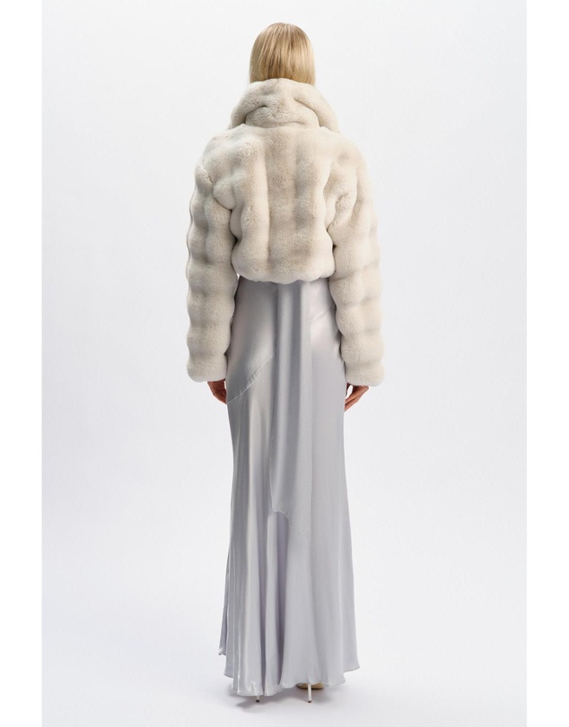 Bardot - Athera Cropped Faux Fur Jacket