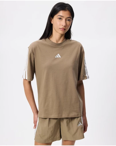 adidas Sportswear - Essentials 3-Stripes Boyfriend T-Shirt