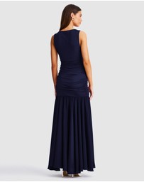 SNDYS - Neve V-Neck Maxi Dress