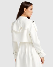 Belle & Bloom - Manhattan Cropped Trench