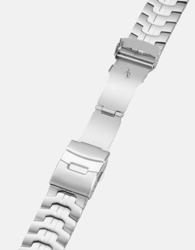 Friendie - Stainless Steel Link Bracelet Band (Ultra Style) - Darwin Ultra - Apple Watch Compatible