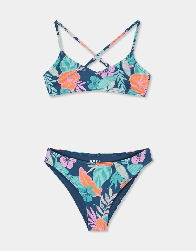 Roxy - Girls 8 to 16 Active Two Piece Rash Vest