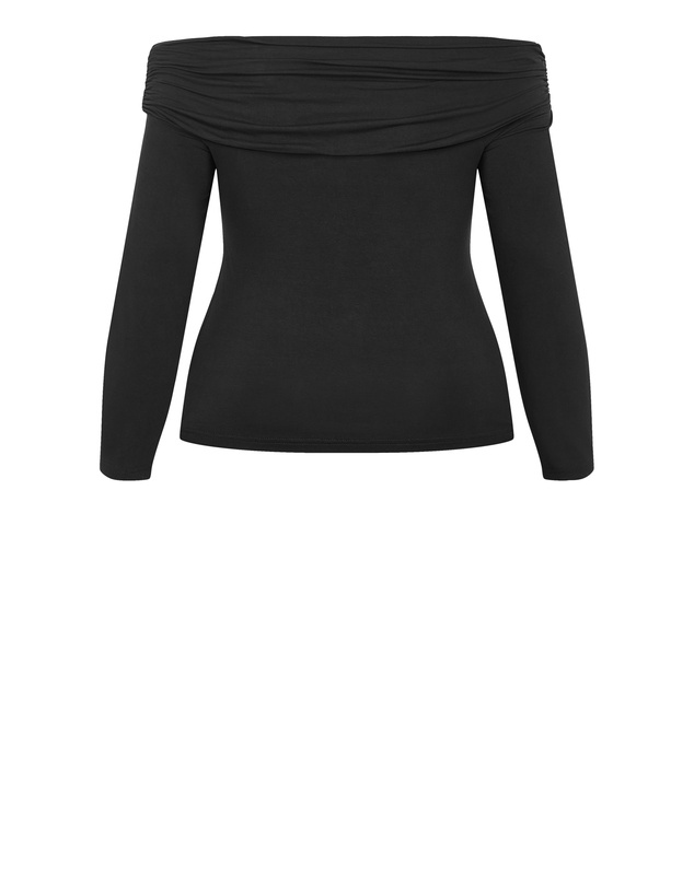 City Chic - Buckle Detail Top