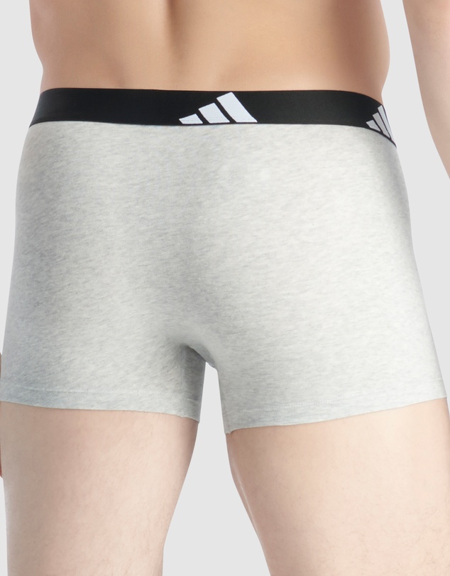 adidas Sportswear - 3 Pack Active Flex Cotton Trunk Underwear