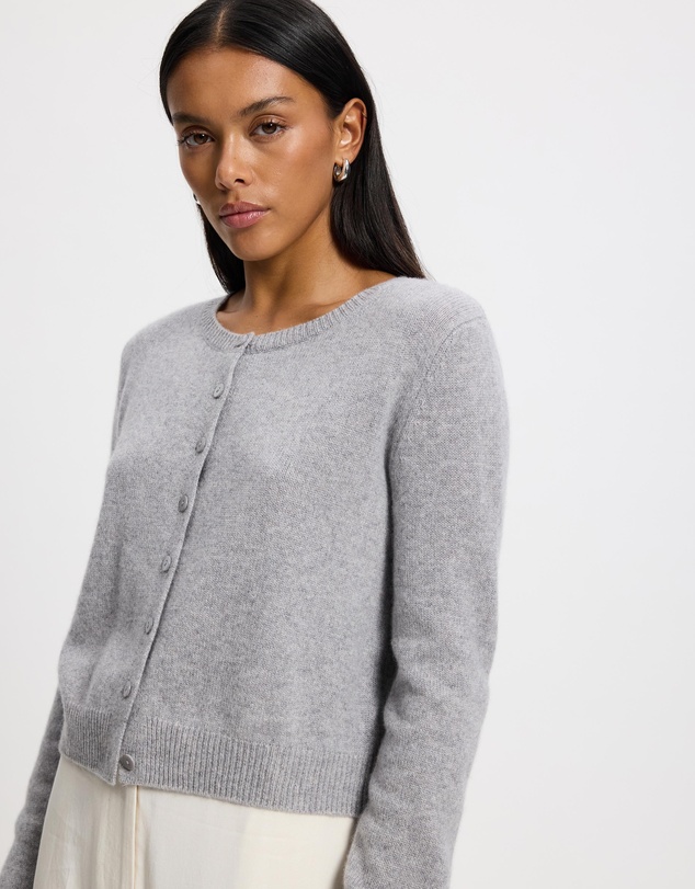 Reformation - Clara Cashmere Crew Cardigan