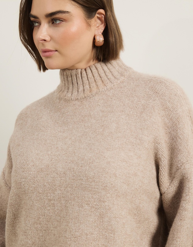 Atmos&Here Curvy - Charli Chunky Knit Jumper