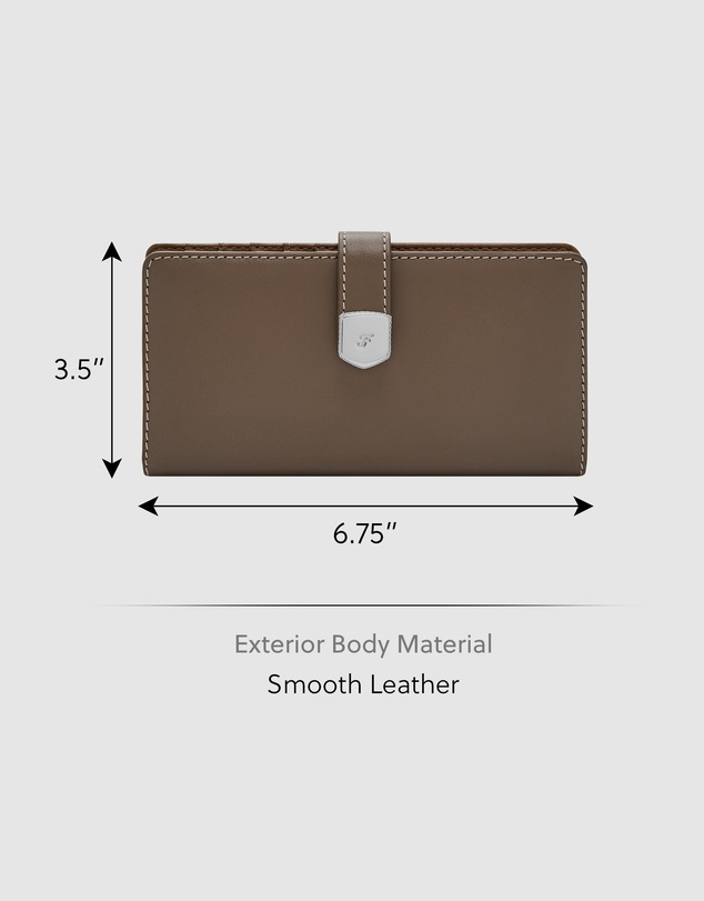 Fossil - Lennox Grey Wallet