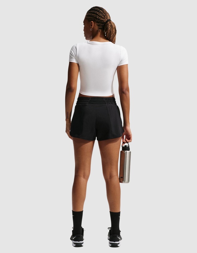 Nike - Nike One Fitted Dri-FIT Short-Sleeve Cropped Top