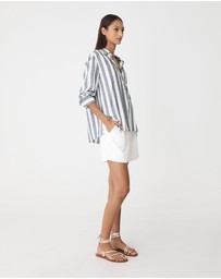 Forcast - Ikaria Linen Blend Shirt