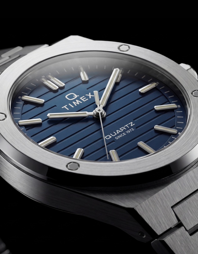 TIMEX - Q Timex Marbella 40.5mm Stainless Steel Bracelet Watch