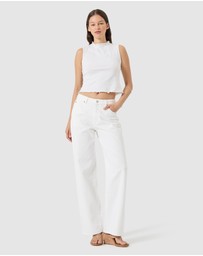 Rolla's - Kate Baggy Jean - Vintage White