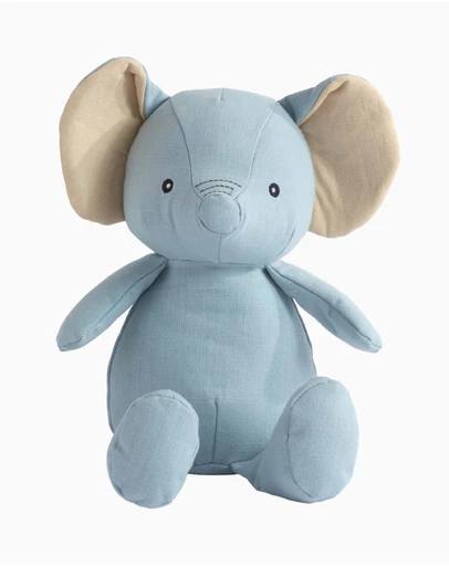 Living Textiles - Large Linen Animal - Eddie the Elephant