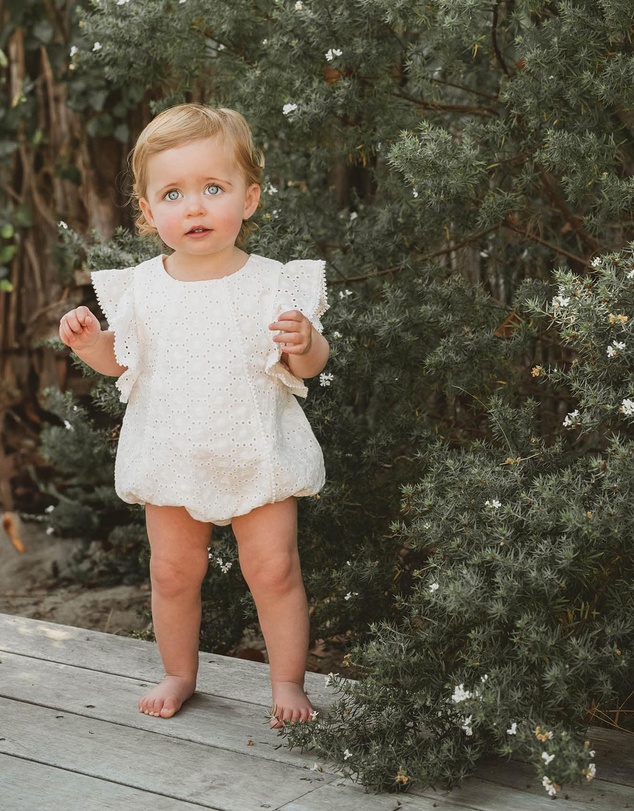 Bebe by Minihaha - Broderie Occasion Bodysuit - Babies