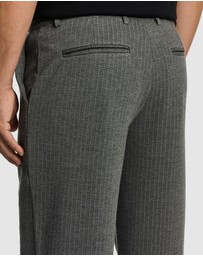 yd. - Phoenix Pinstripe Wide Chino