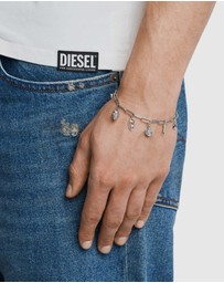 Diesel - Silver-Tone Bracelet