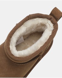 EVERAU - Australian Shepherd Ugg Noel Kids Mini Cow Suede Upper UGG Boots