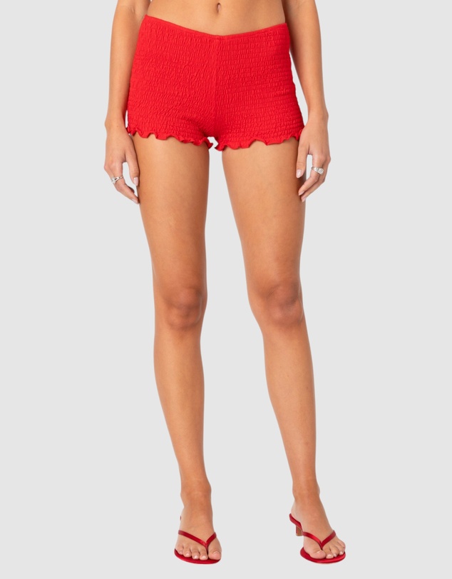 EDIKTED - Valentina Scrunch Shorts