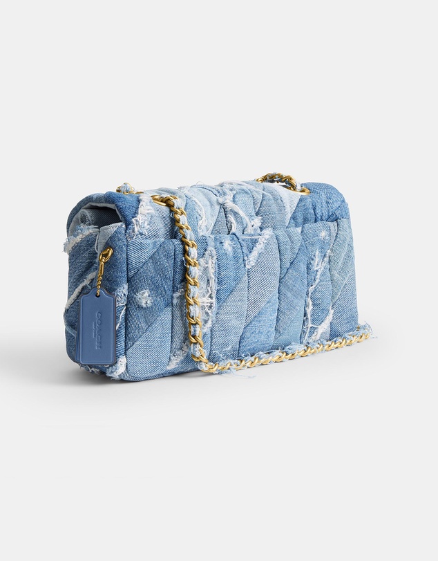 Coach - Soft Quilted Denim Patchwork Bag