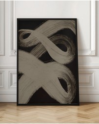 Olive et Oriel - Wildstrokes No2 by Treechild Art Print