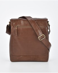 Cobb & Co - Kooyong RFID Leather Satchel