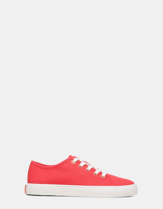 Vionic - Oasis Lace-Up Casual Sneaker - Poppy Canvas
