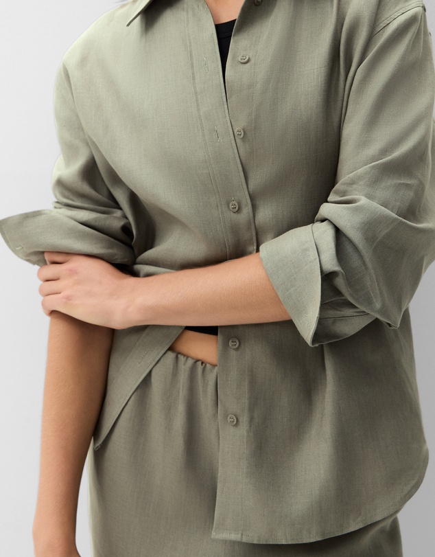 UNISON - The Classic Oversized Linen Shirt