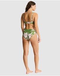 Sea Level Australia - Veridian Cross Front Multifit Bra Top