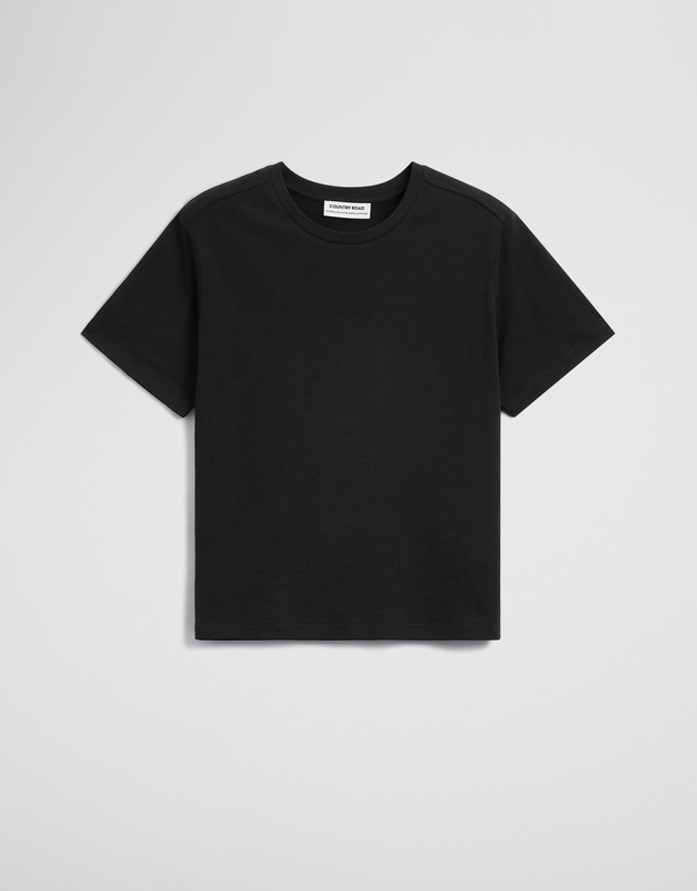 Country Road - Textured Short Sleeve Slub T-shirt