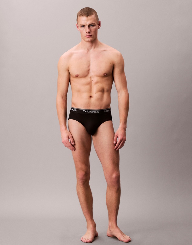 Calvin Klein - Microfibre Stretch 3 Pack Hip Briefs