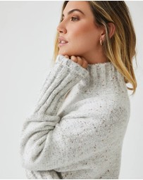 Esther & Co - Chesterfield Jumper - Grey