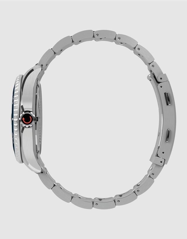TIMEX - Deepwater Meridian 200 44mm Stainless Steel Bracelet Watch