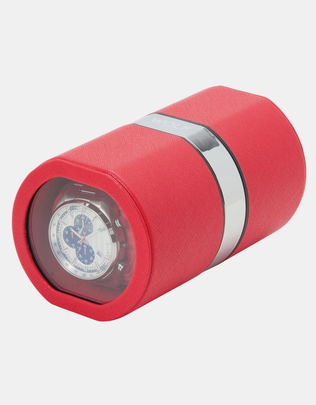 Wolf - Wolf Rocket Travel Watch Winder Red