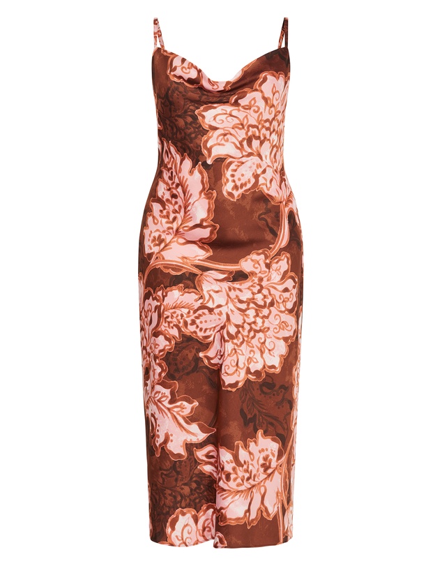 City Chic - Winter Floral Dress