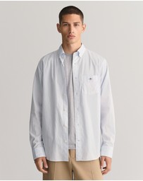 Gant - Regular Fit Striped Poplin Shirt