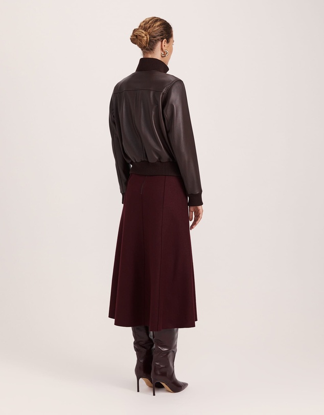 SABA - Elyse Leather Bomber