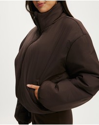 Cotton On Body Active - Ultra Light Padded Bomber Jacket