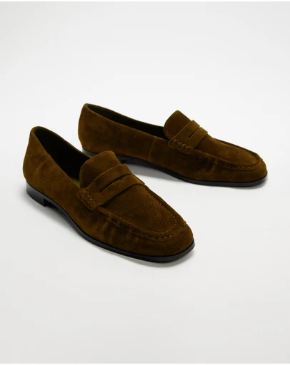 AERE - Classic Suede Loafers