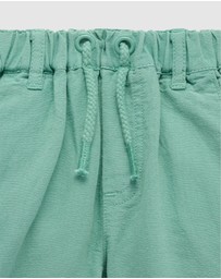 Purebaby - Linen Blend Short -Kids-Babies