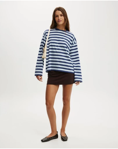 Cotton On - Boxy Long Sleeve Top