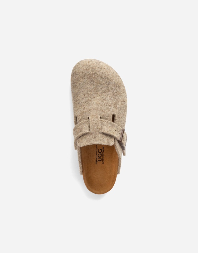 Ozwear Connection Uggs - Ugg Aussie Soft Footbed Wool Felt Unisex Slipper