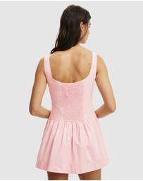 Cotton On - Mikki Drop Hem Mini Dress