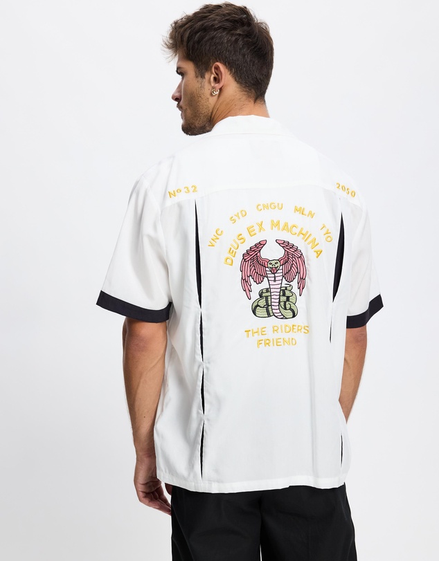Deus Ex Machina - Hisssterical Bowling Shirt