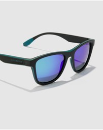 Hawkers Co - HAWKERS - Polarized Black Emerald ONE SPORT Sunglasses for Men and Women UV400