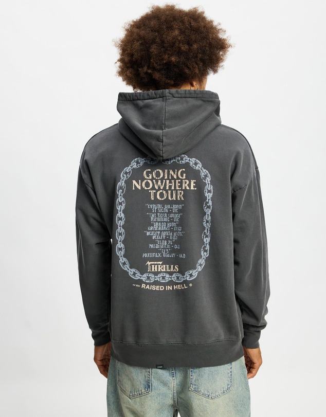 Thrills - ICONIC EXCLUSIVE - Going Nowhere Slouch Pull On Hoodie - Unisex